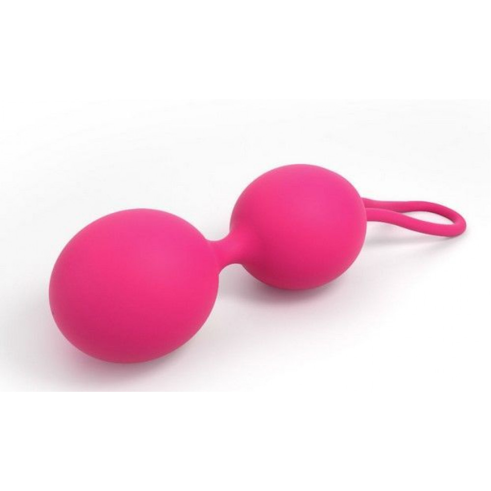 Вагинальные шарики - Вагинальные шарики Dorcel Dual Balls Magenta, диаметр 3,6см, вес 55гр 2