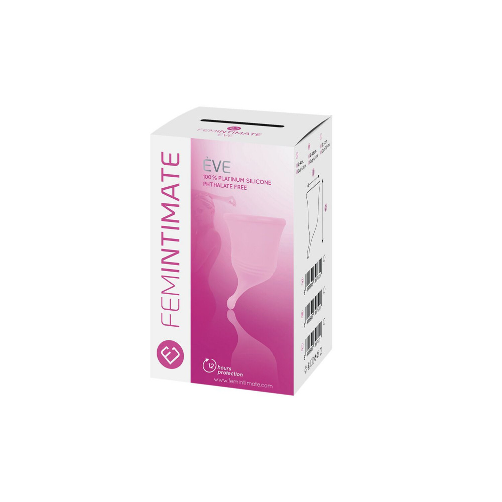  - Менструальная чаша Femintimate Eve Cup New размер L, объем — 50 мл, эргономичный дизайн 2