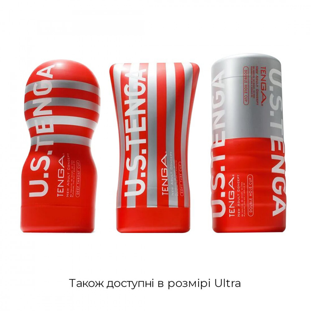 Другие мастурбаторы - Мастурбатор Tenga US Deep Throat (Original Vacuum) Cup STRONG (глубокая глотка большая) 2