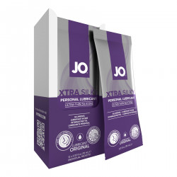 Набор лубрикантов Foil Display Box – JO Xtra Silky Silicone – 12 x 10ml