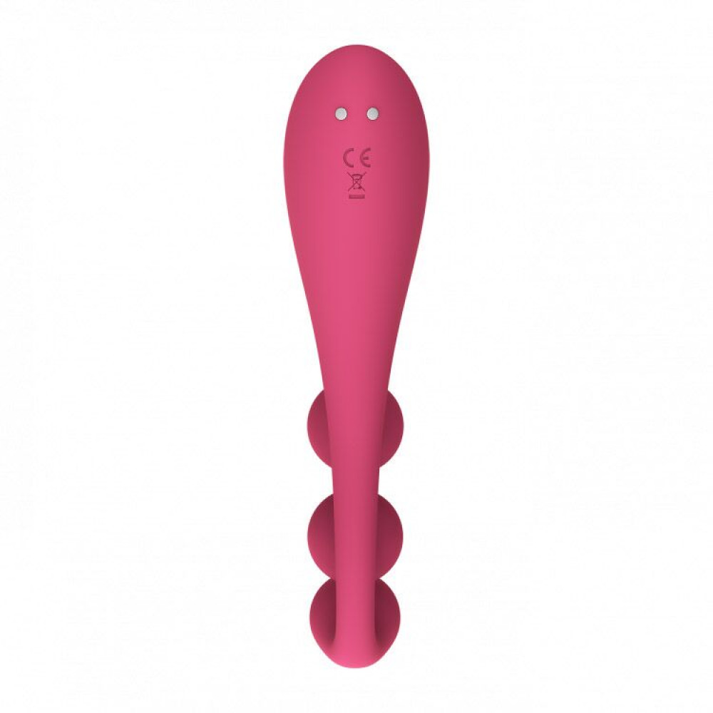 Вибратор-кролик - Универсальный вибратор Satisfyer Tri Ball 1, 3 мотора, гнется 3