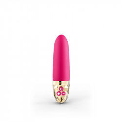 Вибратор Mystim Sleak Freak Pink, 8 режимов, внутренняя и внешняя стимуляция