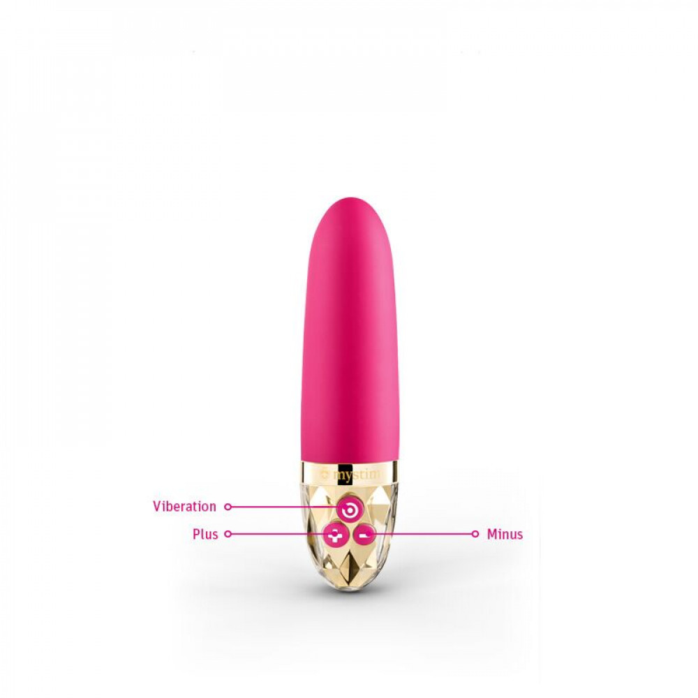 Вибропули и мини-вибраторы - Вибратор Mystim Sleak Freak Pink, 8 режимов, внутренняя и внешняя стимуляция 4