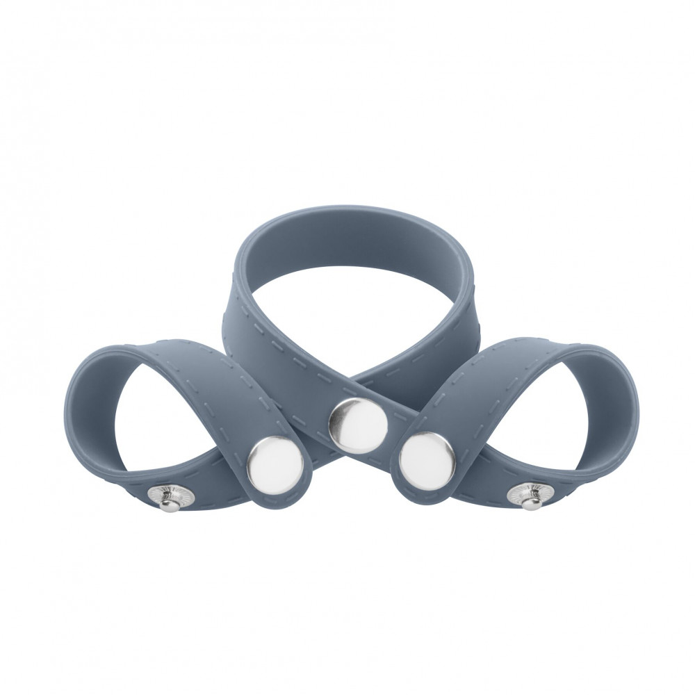 Эрекционное кольцо - Эрекционное кольцо Boners 8-Style Ball Splitter