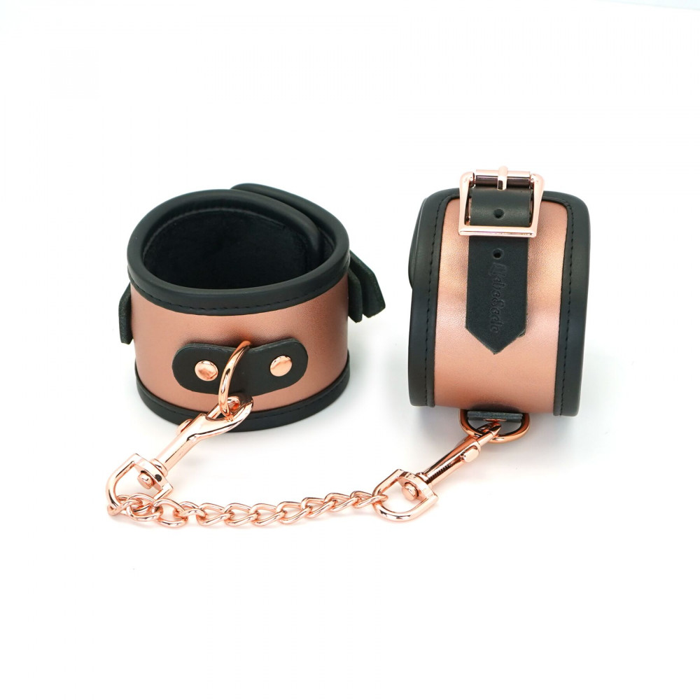 Наручники, веревки, бондажы, поножи - Поножи Liebe Seele Rose Gold Memory Ankle Cuffs 11