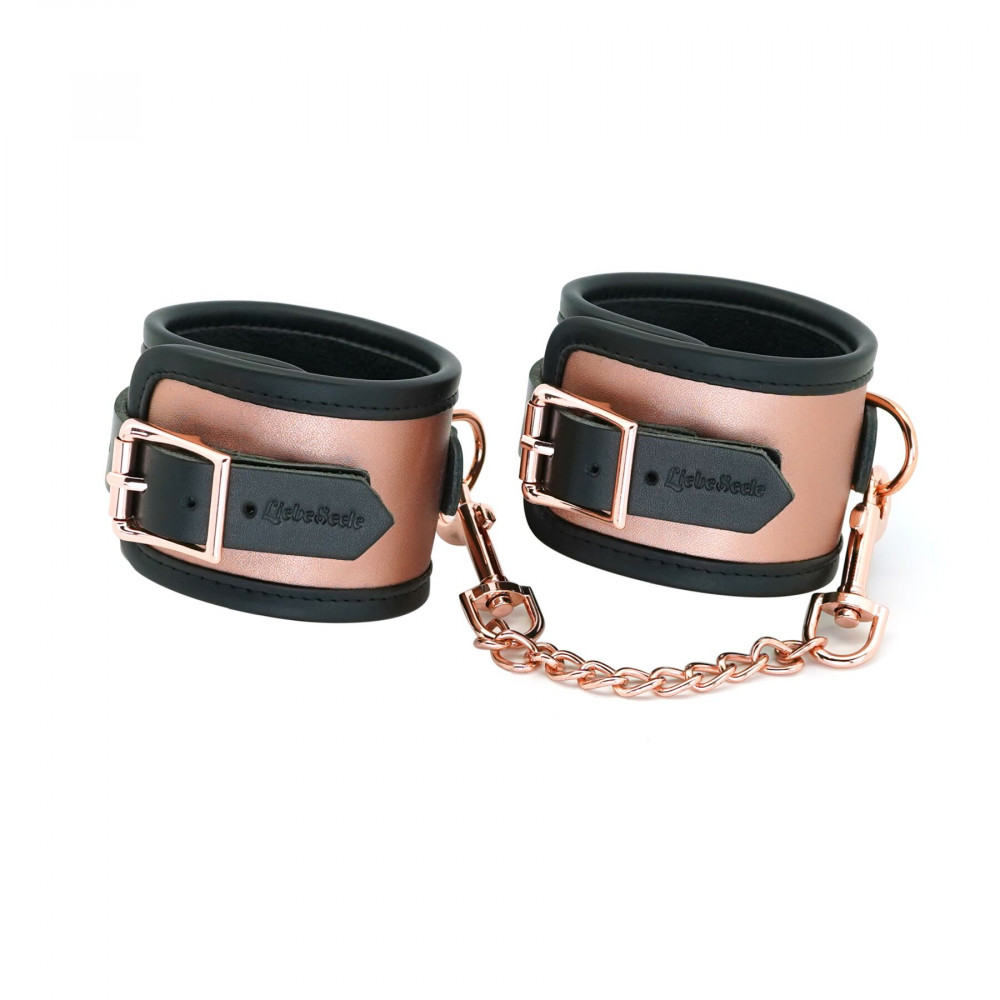 Наручники, веревки, бондажы, поножи - Поножи Liebe Seele Rose Gold Memory Ankle Cuffs 5