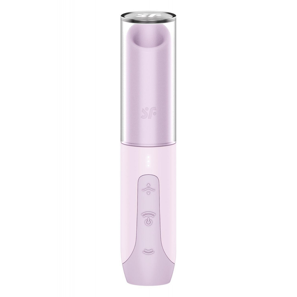 Разное - Стимулятор клитора волновой Satisfyer Secret Kiss в форме помады, розовый 1