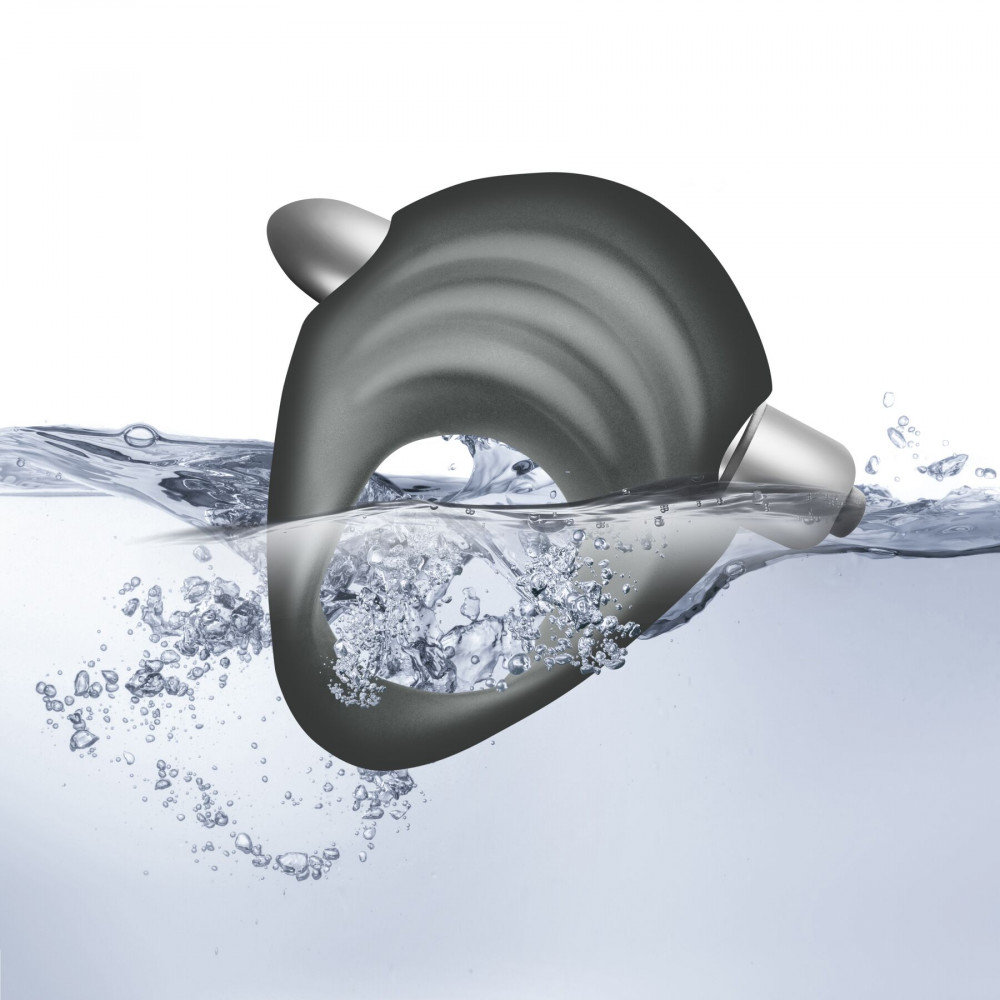 Різне - Набір чоловічих іграшок Climaximum Entice, ерекційне віброкільце + масажер простати, на батарейках 3