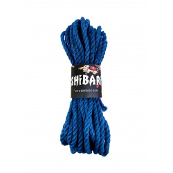 Джутовая веревка для Шибари Feral Feelings Shibari Rope, 8 м синяя