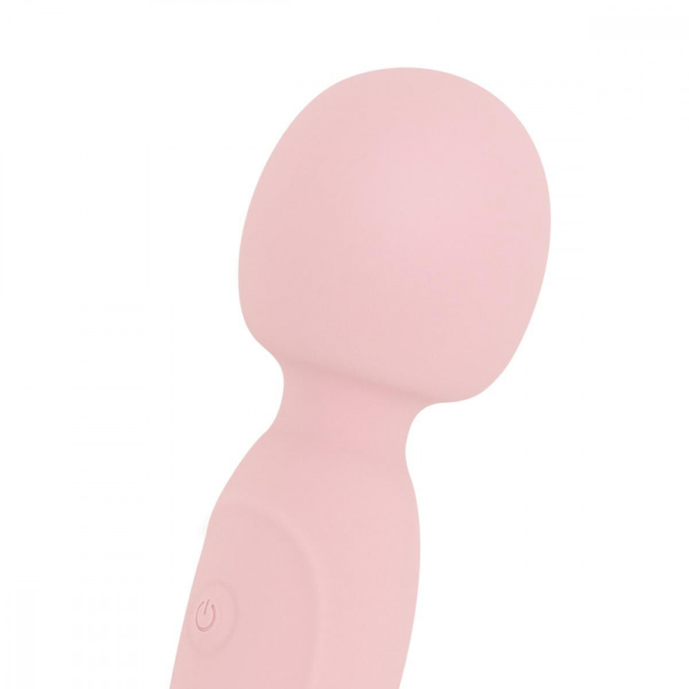 Для LGBTQ+ - Вібромасажер Good Vibes Only - SIMI Double-Sided Wand Vibrator Soft Silicone - Pink 4