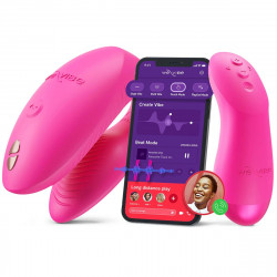 Смарт-вибратор для пар We-Vibe Chorus Pro Electric Pink