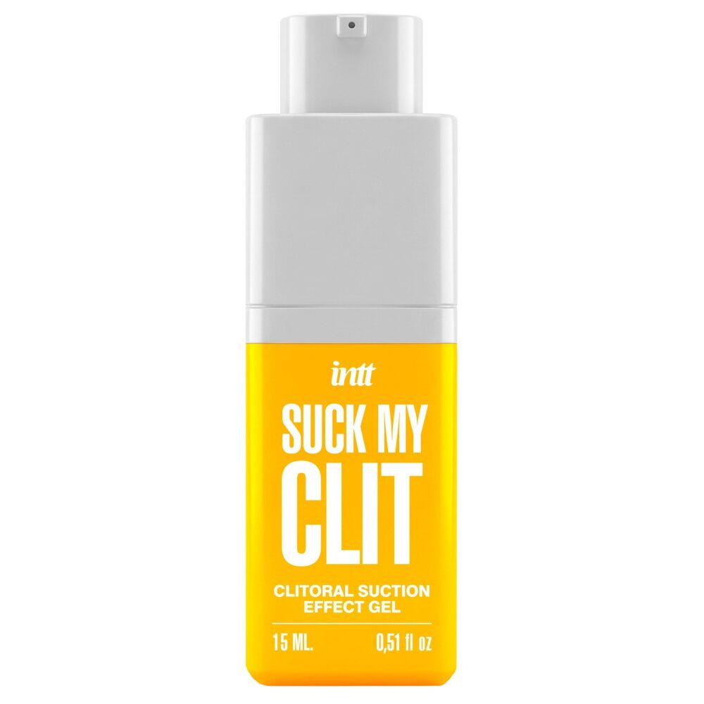 Засоби для збудження - Смоктайзер для клітора Intt Suck My Clit Tropical Mango (15 мл), манго, гель з ефектом посмоктування 1
