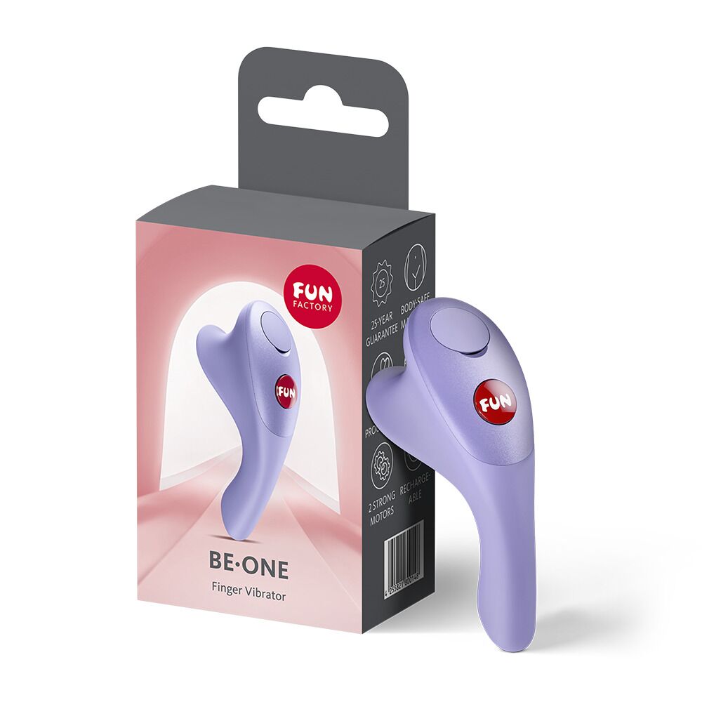  - Вібратор на палець Fun Factory Be One Purple 7