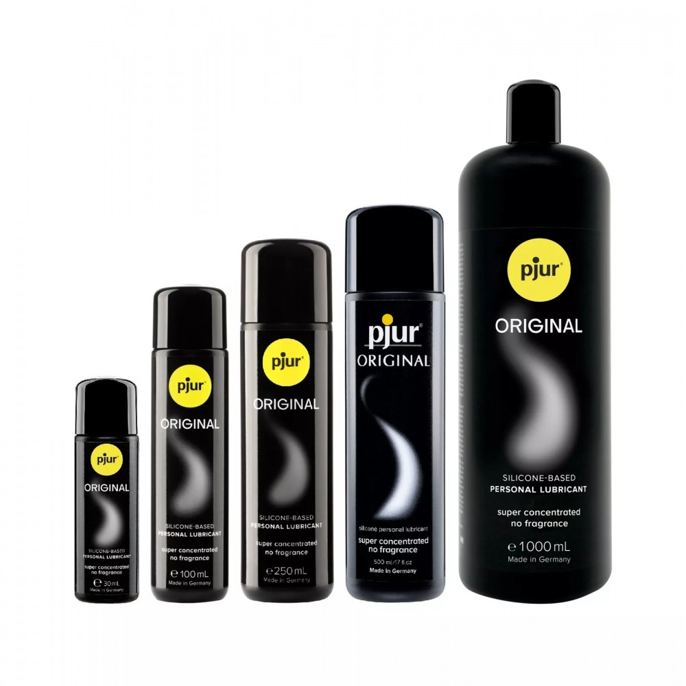 - Силіконове мастило 500 мл Pjur Original Super Concentrated No Fragrance універсальне 1