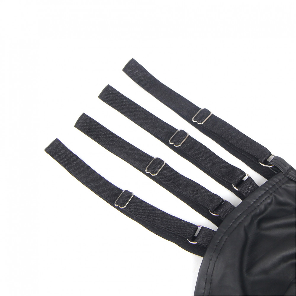 Різне - Труси чоловічі Star Night, з чотирма рядами лямок, чорні, XL 6