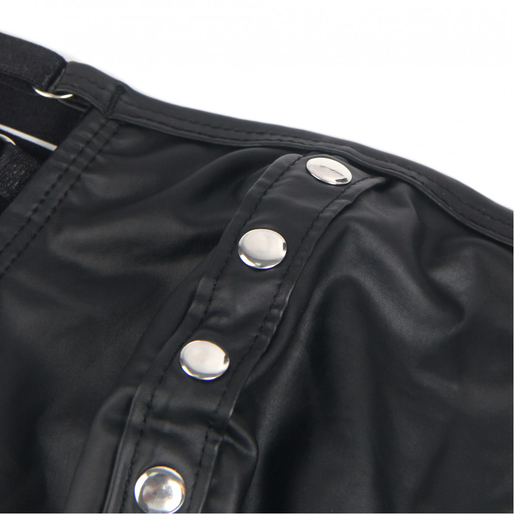 Різне - Труси чоловічі Star Night, з чотирма рядами лямок, чорні, XL 8