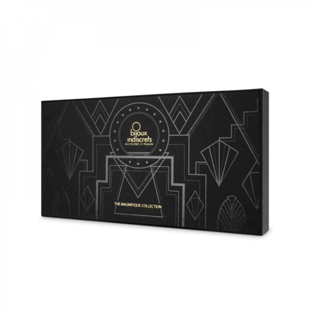 Різне - Ланцюжок батіг на шию Bijoux Indiscrets MAGNIFIQUE Necklace Whip - Gold, прикраса для тіла 2