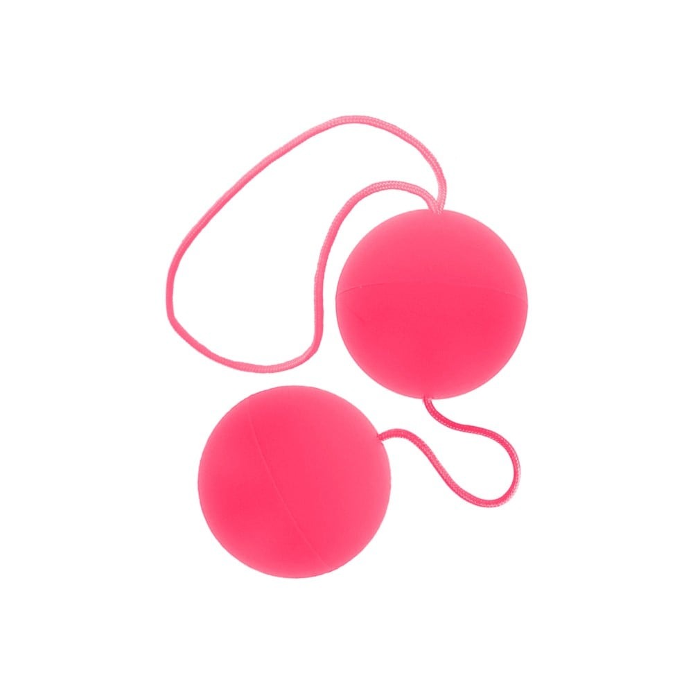 Секс игрушки - Вагинальные шарики пластиковые розовые Toy Joy 2