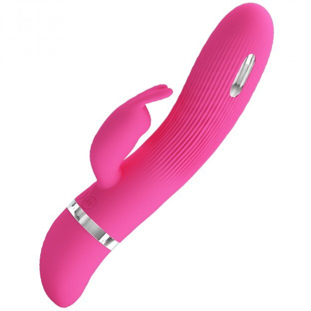  - Вибратор Pretty Love «Ingram» с стимулятором клитора и электростимуляцией, BI-014663 4