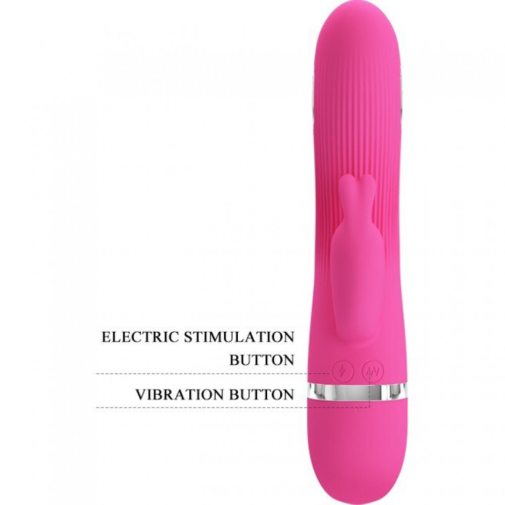  - Вибратор Pretty Love «Ingram» с стимулятором клитора и электростимуляцией, BI-014663 7