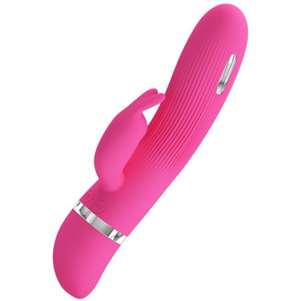  - Вибратор Pretty Love «Ingram» с стимулятором клитора и электростимуляцией, BI-014663 1