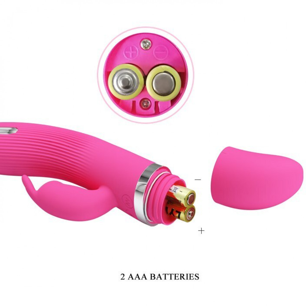  - Вибратор Pretty Love «Ingram» с стимулятором клитора и электростимуляцией, BI-014663 6