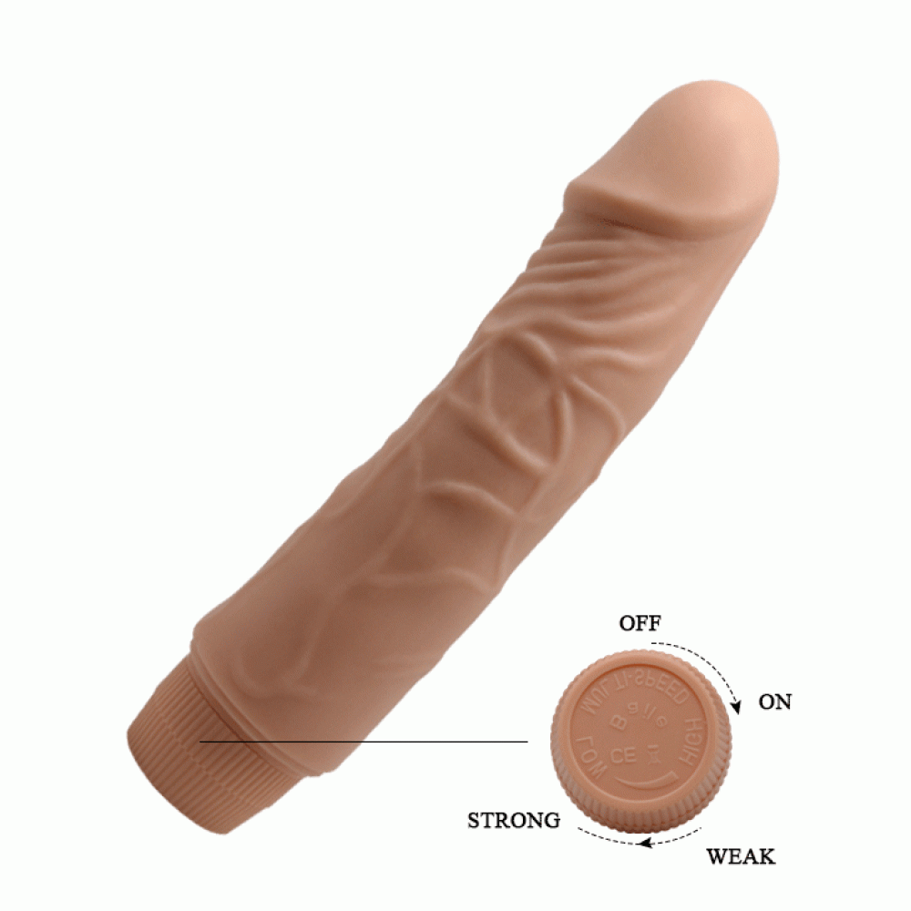  - Вибратор реалистик BARBARA 7.6'' JEFF MULTI-SPEED VIBRATOR, BW-001032R 8