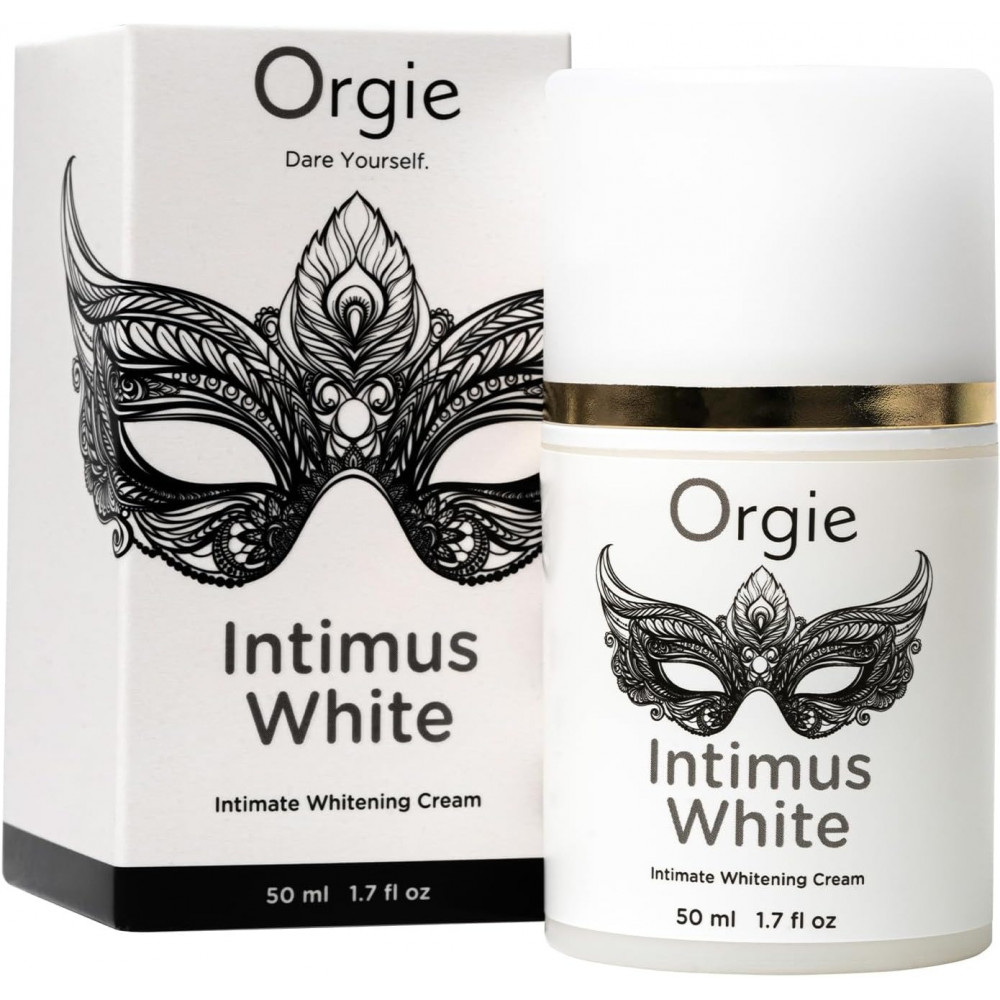 Средства для возбуждения - Возбуждающий гель для женщин Orgie Intimus White с эффектом осветления кожи, 50 мл