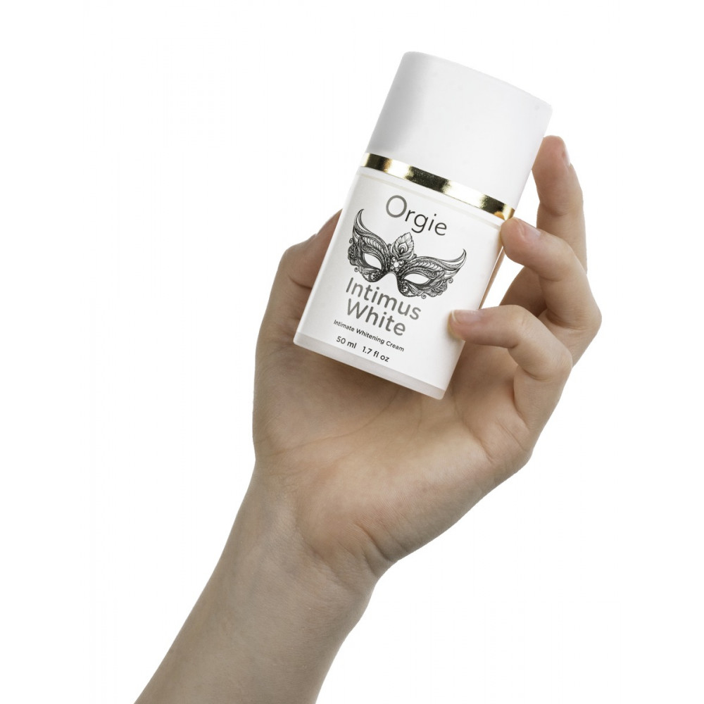 Средства для возбуждения - Возбуждающий гель для женщин Orgie Intimus White с эффектом осветления кожи, 50 мл 3