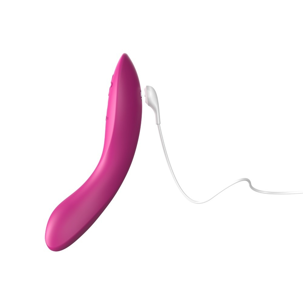 Секс игрушки - Вибратор для точки G Rave 2 We-Vibe, силиконовый, розовый, 19.3 х 3 см 8