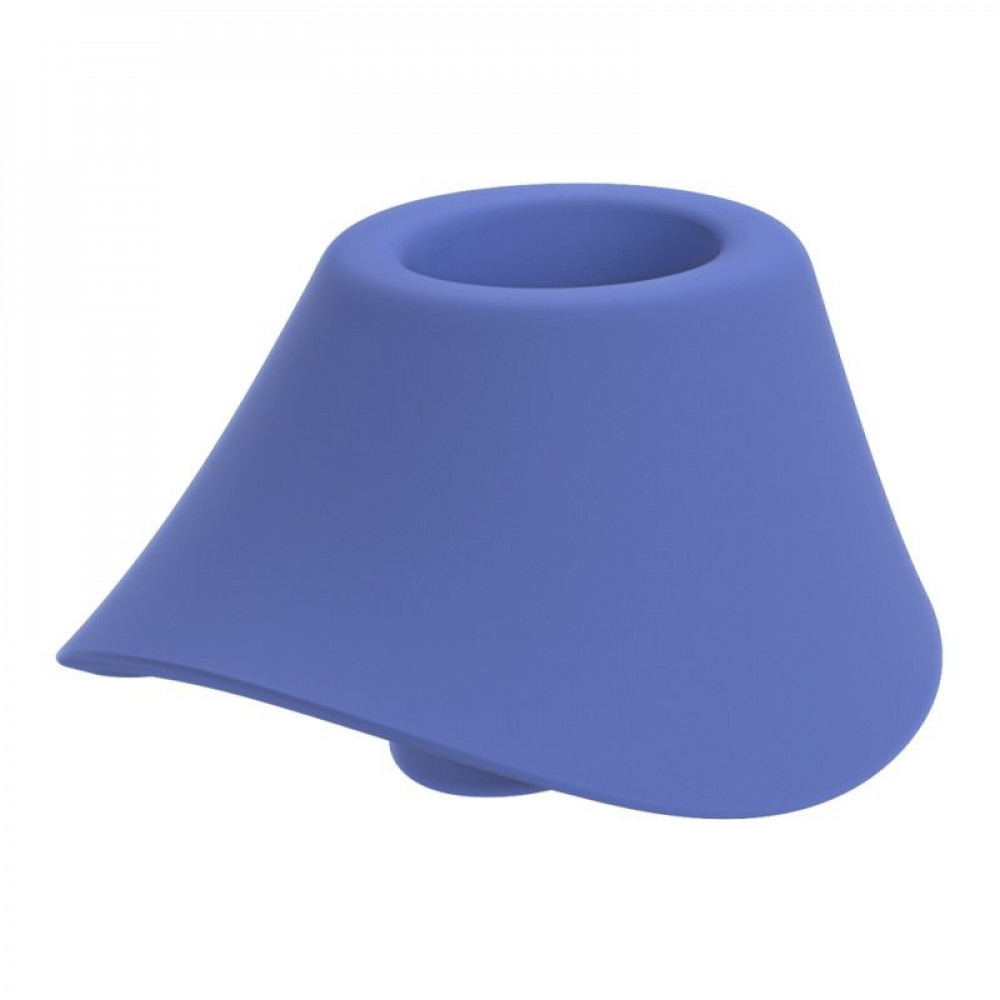 Разное - Вибратор-стимулятор двойной Womanizer Blend Vibrant для точки G и клитора, голубой 3