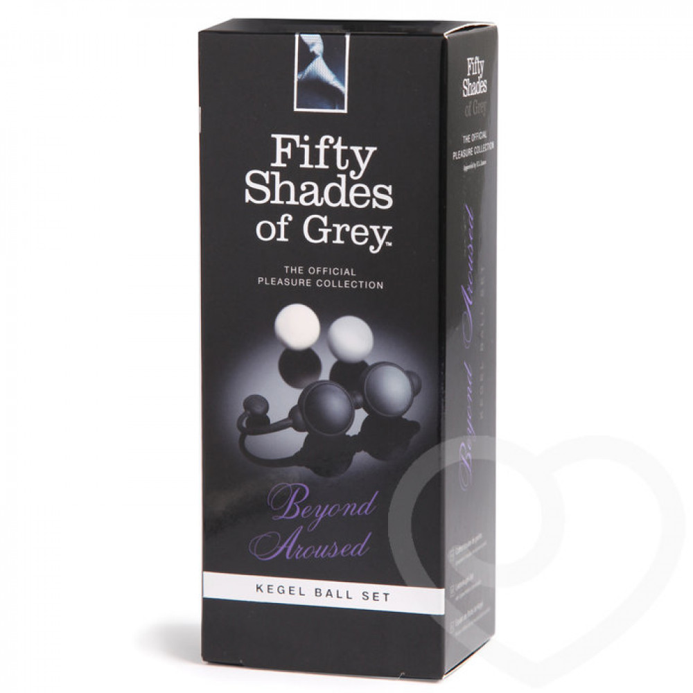 Вагинальные шарики - Вагинальные шарики, набор БОЛЕЕ ЧЕМ ВОЗБУЖДЕНА Вес: 15, 25, 35 и 55 гр Fifty Shades of Grey,UK 2