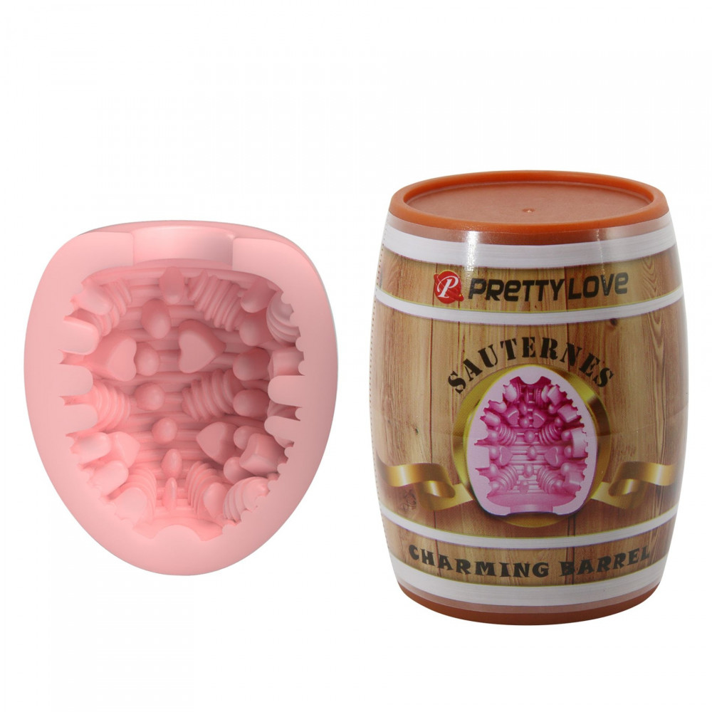 Мастурбатори без вібрації - Мастурбатор яйце Pretty Love - SAUTERNE Charming barrel, BM-00900T91