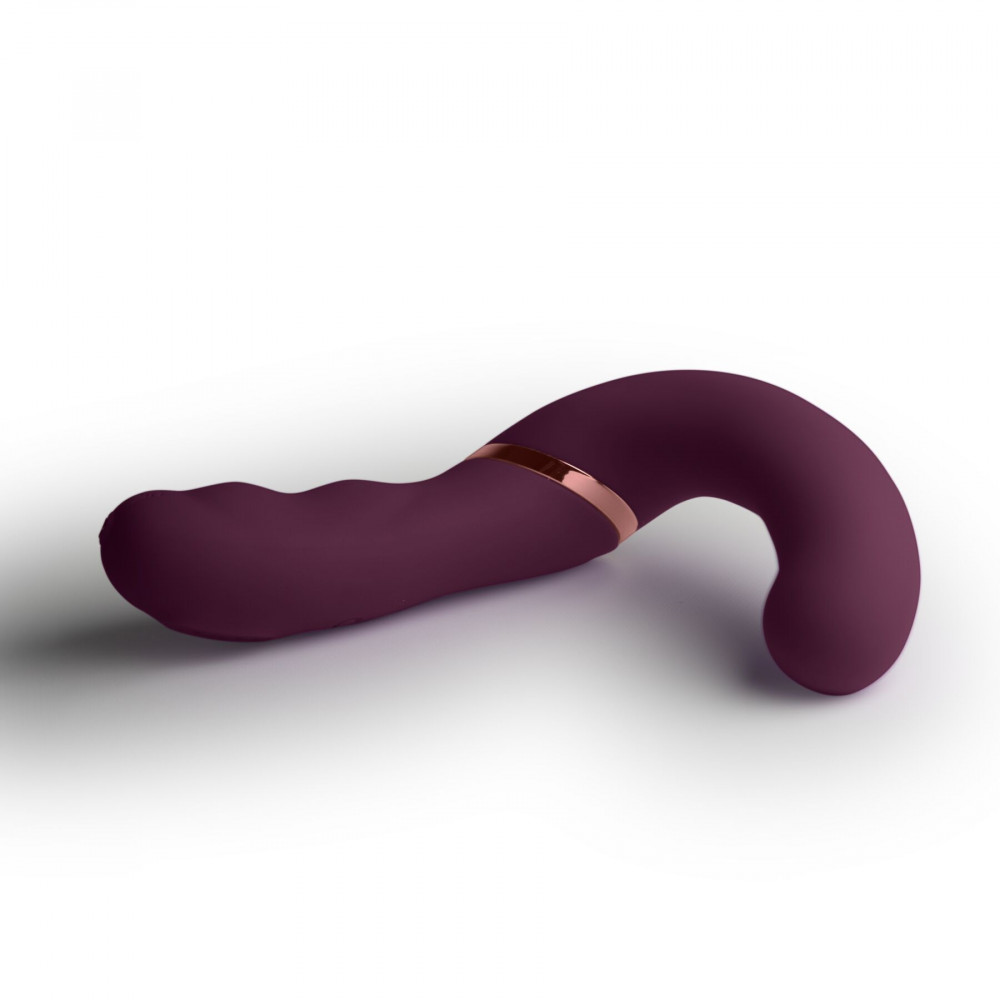 Стимулятор точки G - Вибратор Rocks Off Variety Burgundy 4