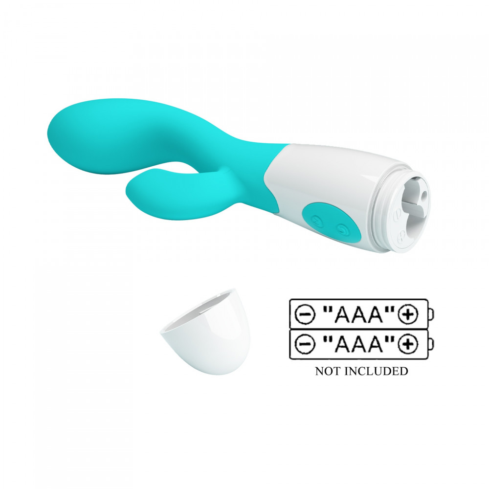  - Вибромассажер серии Pretty Love - BRIGHTY light blue, BI-014174-A1 8