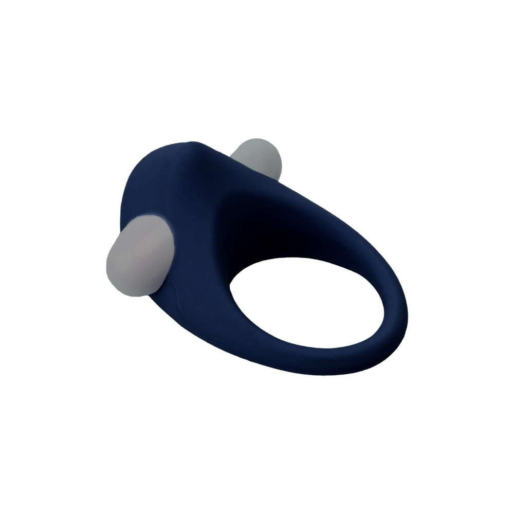 Эрекционные кольца и насадки - Эрекционное кольцо с вибрацией Dream Toys Rings of Love, синий 2