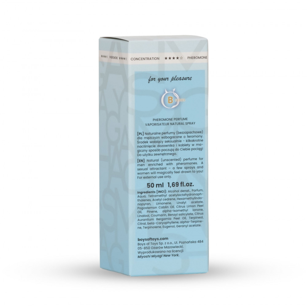 Різне - Феромони для чоловіків Miyoshi Miyagi PURE for MAN, 50 ml NEW 6