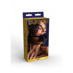 Кляп-роза с открытием Taboom Dona Rose Ball черный