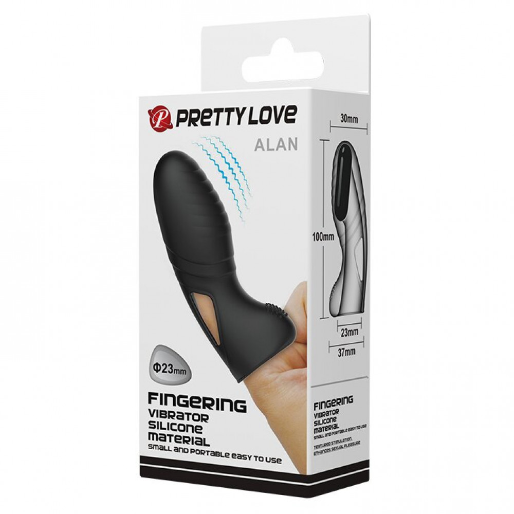  - Кліторальний стимулятор на палець Pretty Love ALAN BI-014750