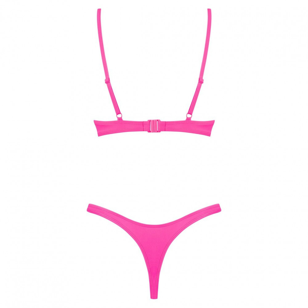 Разное - Купальник бикини Obsessive Mexico Beach неоново-розовый, S 4