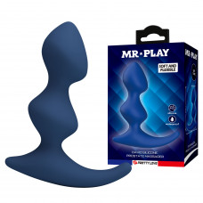 Масажер простати MR.PLAY - David Silicone Prostate Massager, BI-040241-MR