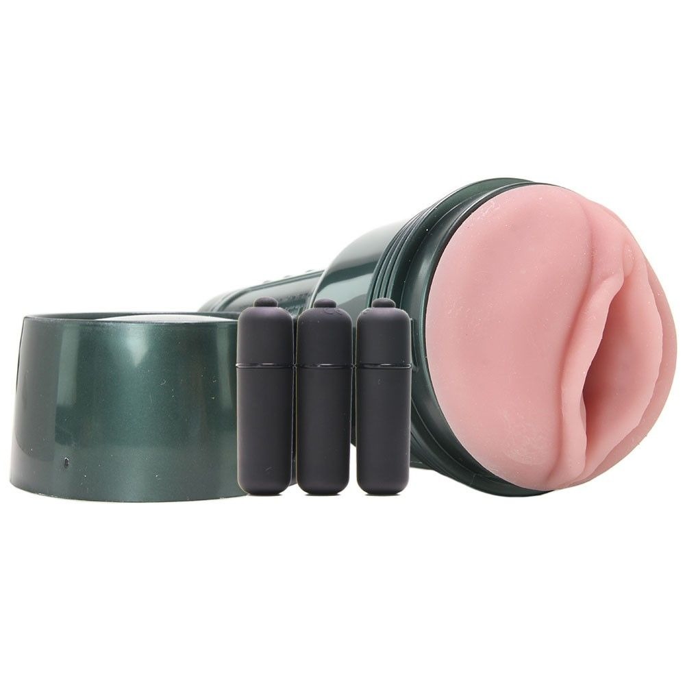 Секс игрушки - Мастурбатор в колбе с 3-мя вибропулями Fleshlight Vibro Pink Lady Touch 10