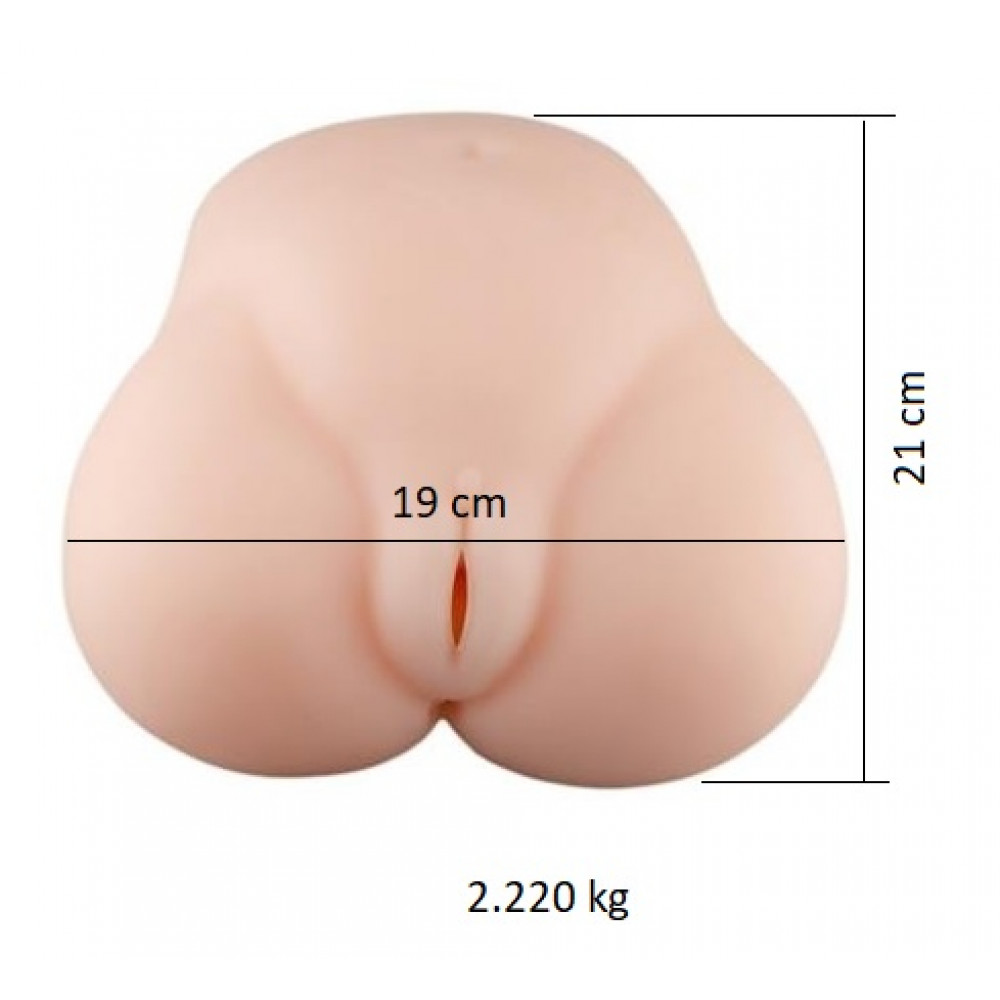 Мастурбаторы вагины - Мастурбатор вагина и анус Pussy & Ass 03, BS2600179 2