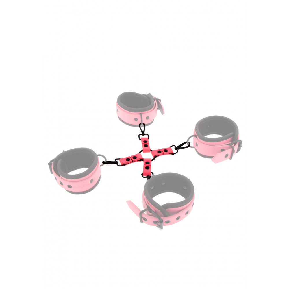 Різне - Перехресна система фіксації Taboom Glow In the Dark Hogtie рожева, що світиться в темряві, рожева 5