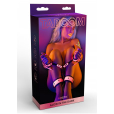 Перехресна система фіксації Taboom Glow In the Dark Hogtie рожева, що світиться в темряві, рожева