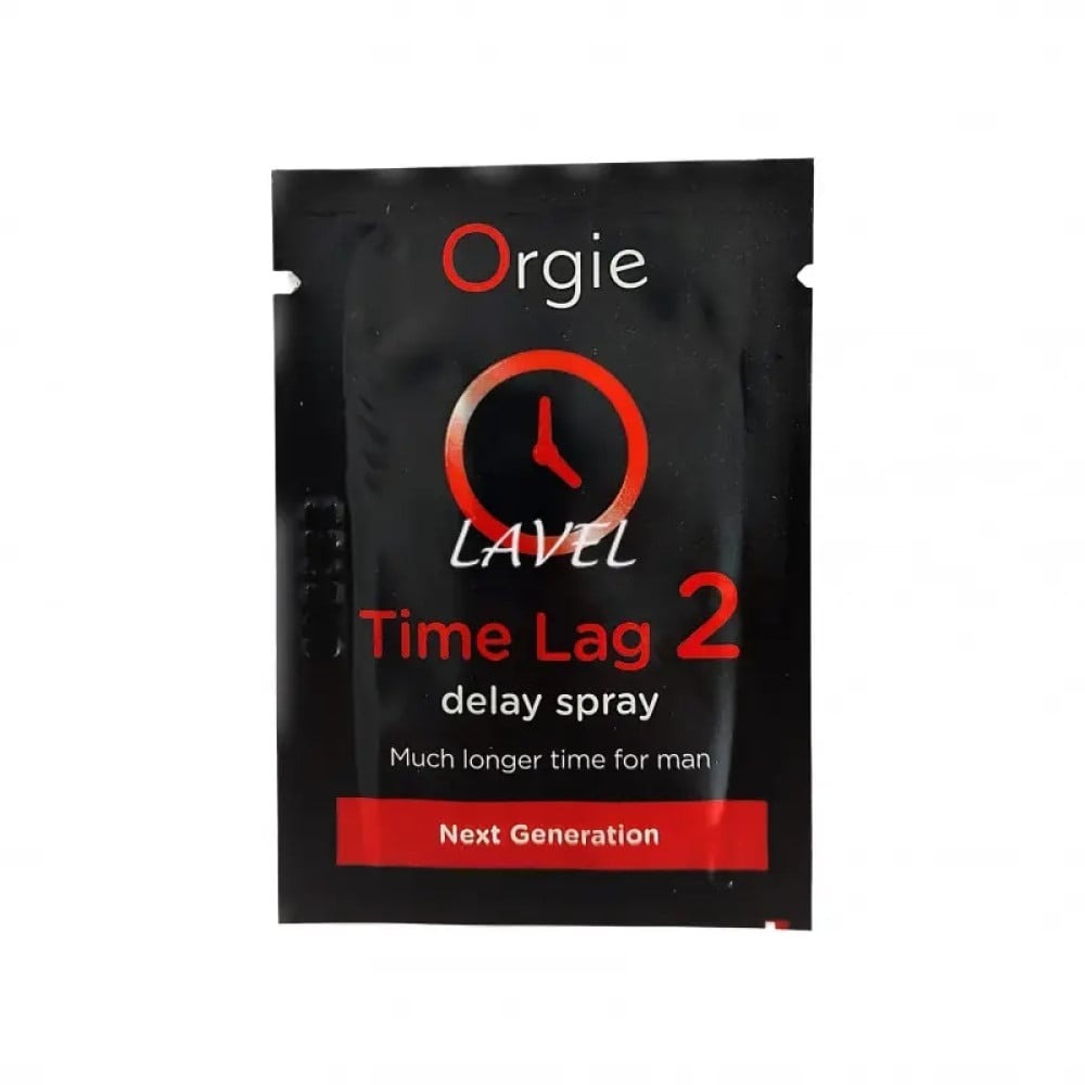 Разное - САШЕТ/Пролонгатор для мужчин Orgie TIME LAG 2 дольше удовольствие, больше стимуляции, 1 мл
