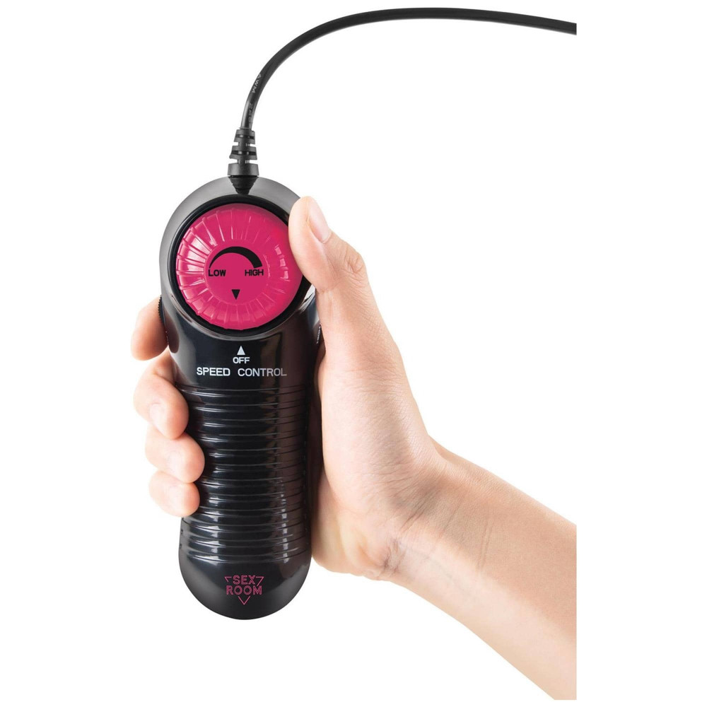 Разное - Секс-машина Dreamtoys Sex Room Sex Machine с насадками и пультом, черная 7