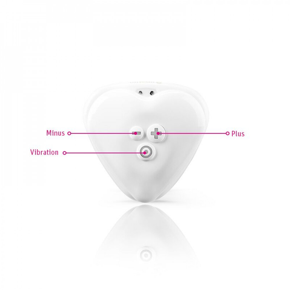 Вибропули и мини-вибраторы - Вибратор для клитора Mystim Heart´s Desire White, 8 режимов, очень мощный 6