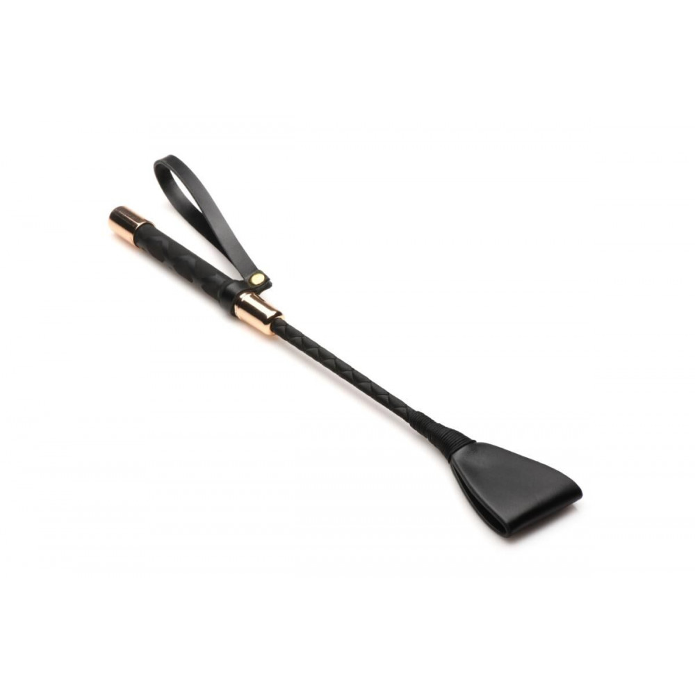 Плети, стеки, флоггеры, тиклеры - Шлепалка Master Series Stallion Riding Crop 4