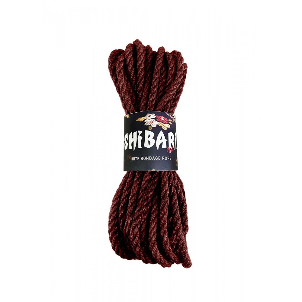 Наручники и ограничения - Джутовая веревка для Шибари Feral Feelings Shibari Rope, 8 м коричневая